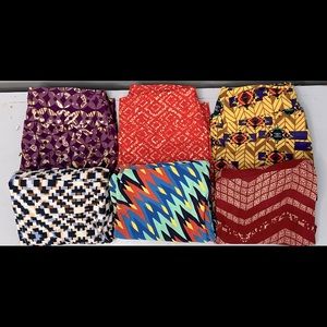 Bundle of 6 brand new pairs of LuLaRoe OS leggings